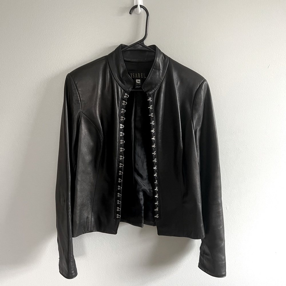 Isabel leather jacket